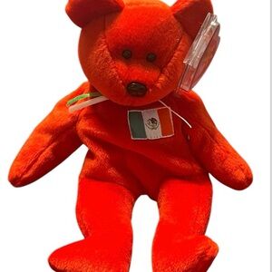 Ty Beanie Babies "Osito" The Bear from Mexico. Born 2/5/99 Retired 11/30/99.